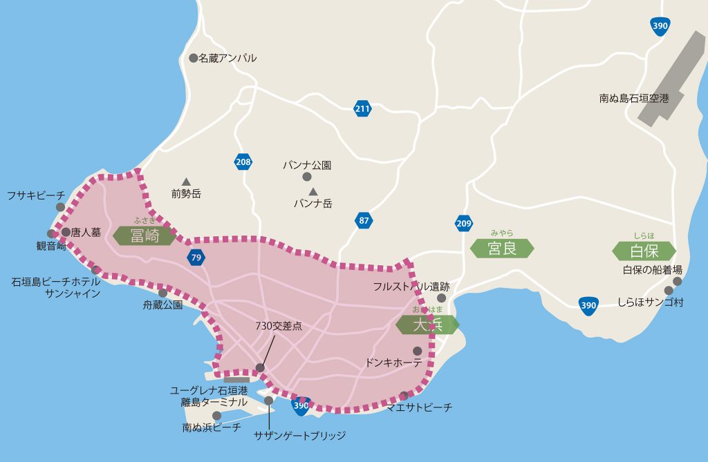 対象エリアマップ