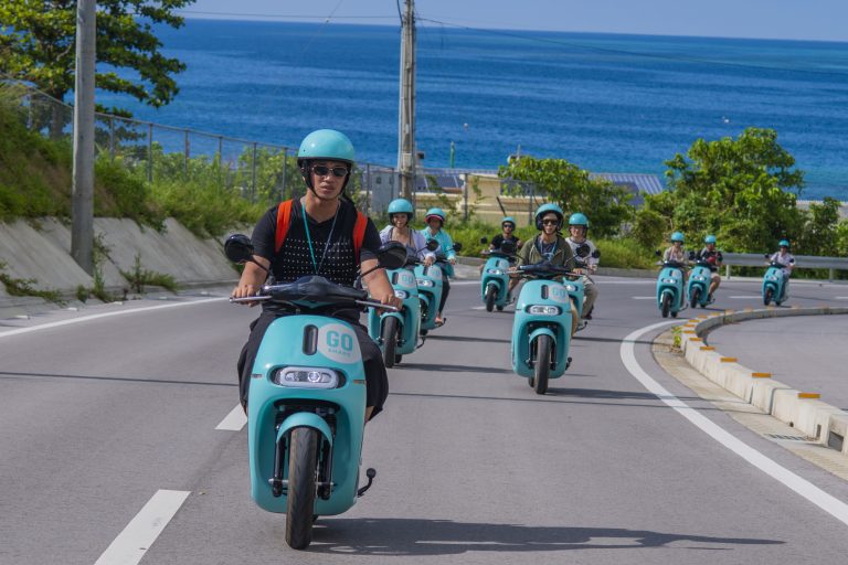 電動レンタバイクでGO!