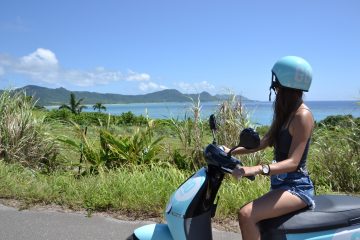 electric bike in Ishigaki